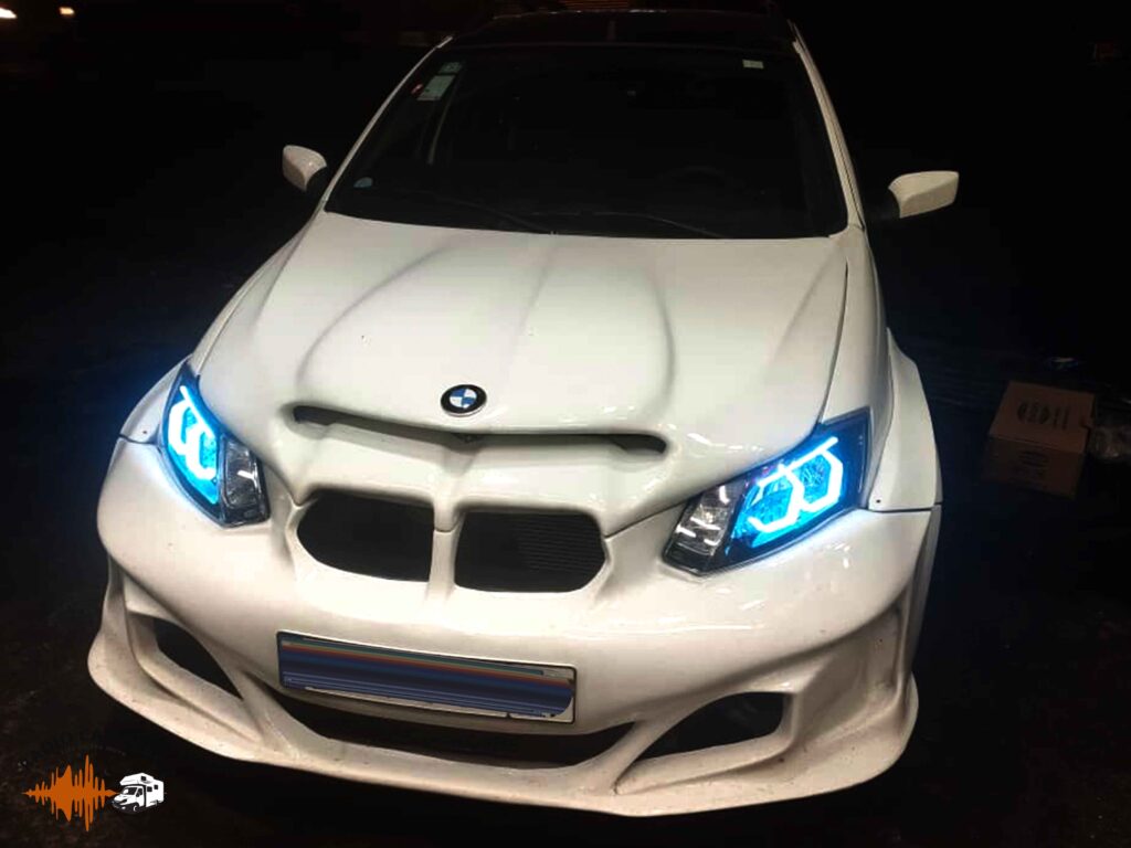 آقای شفیعی توی کارگاهش یه کوییک رو به BMW تبدیل کرده
