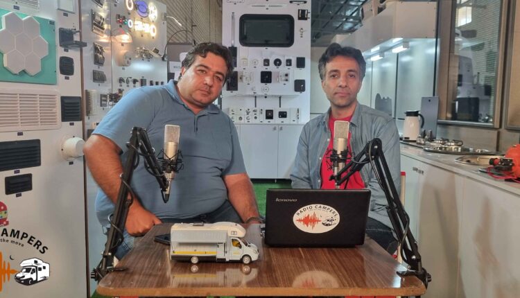 مصاحبه با روزبه برفی درباره تجهیزات کمپر